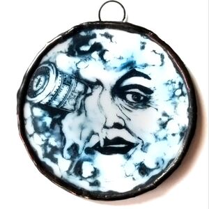 NWT Melies Moon Glass Art
